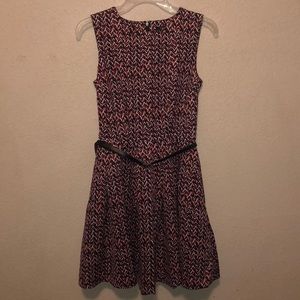 Eva Longoria Collection Sleeveless Fit Flare Dress